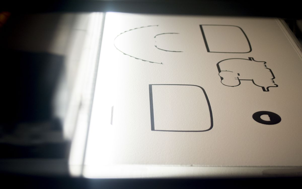 Annotated spacing diagram showing Picturesque's image gap proportions and text block placement