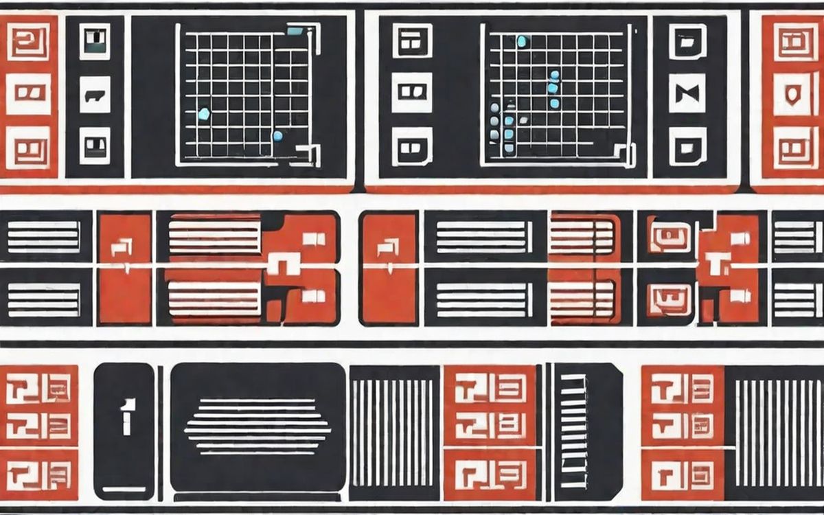 Component breakdown of Trending's feature block, compact card, and listing strip patterns